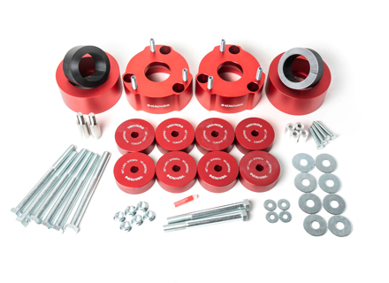 Kit distanziali di sollevamento per molle in acciaio da 3 pollici. Porsche 958 Cayenne / VW Touareg (molla in acciaio) - EWOCTQLK22